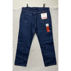 NEW Rustler by Wrangler Jeans Men's 38x39 Blue Denim Regular Fit Straight Leg